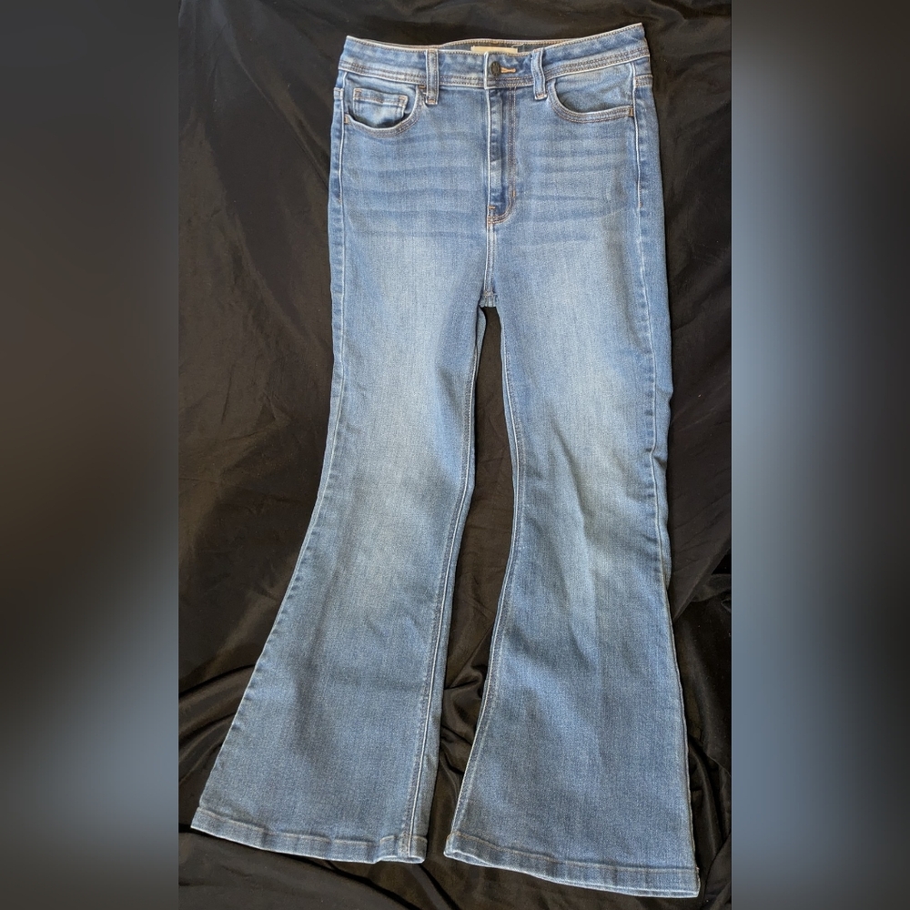 Women's Blue Flared Jeans CJLA Sz 9